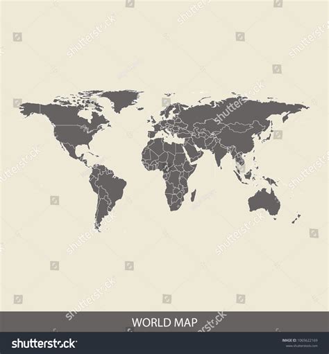 World Map Outline Color 的图像结果