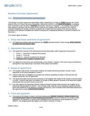 Ref: Contract reference and number Doc Template | pdfFiller