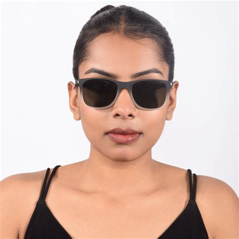 Buy Silver Lining Polarized Square Sunglasses - Woggles