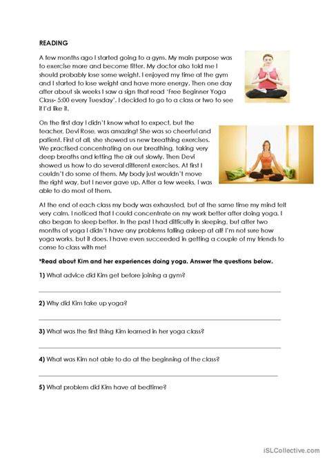 Reading Exercise 的图像结果