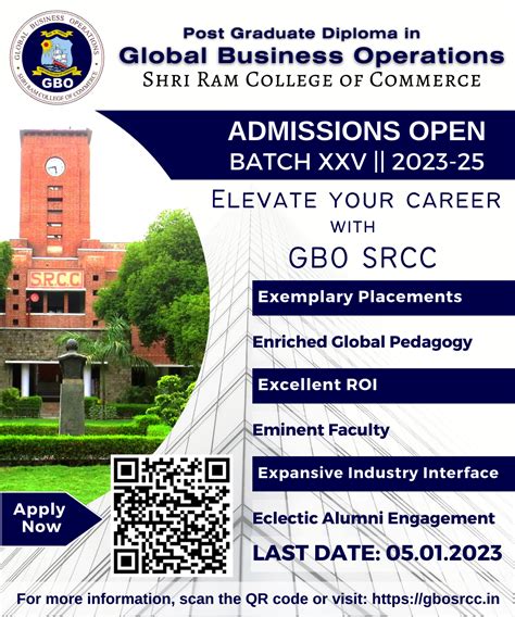 Shri Ram College Of Comerce ( Global Business Operations)