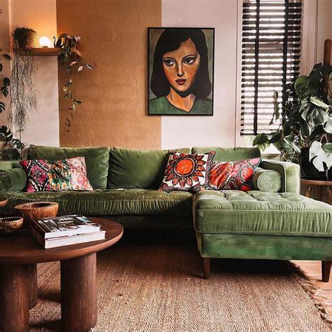 25 Green Sofa Living Room Ideas for a Pop of Color