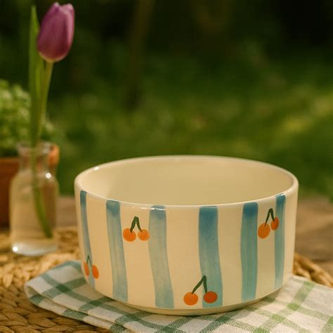 Fauna Ceramic Breakfast Bowl (Set of 4) | Ceramic – Ace The Space