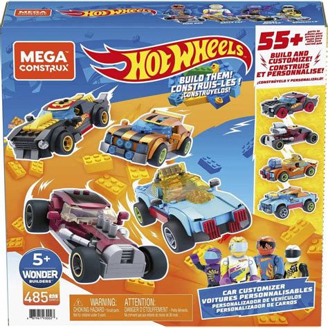Mattel Reveals Mega Construx x Hot Wheels Car Customizer Vehicle Set
