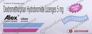 Buy Alex 5 MG Lozenge (10) Online & Save Up to 24% at PharmEasy