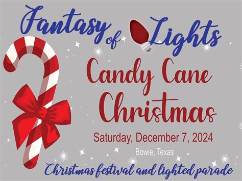 2024 Candy Cane Christmas Fantasy of Lights festival and lighted parade ...