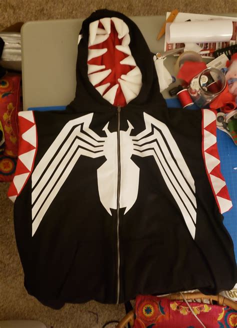 Venom Hoodie Mask