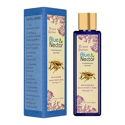 Buy Blue Nectar Body Massage Oil for Women & Men - Sensuous & Relaxing ...