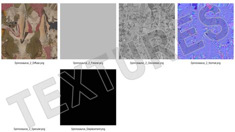 3D model Spinosaurus Dinosaur Yellow Roaring Pose | 3D Molier International