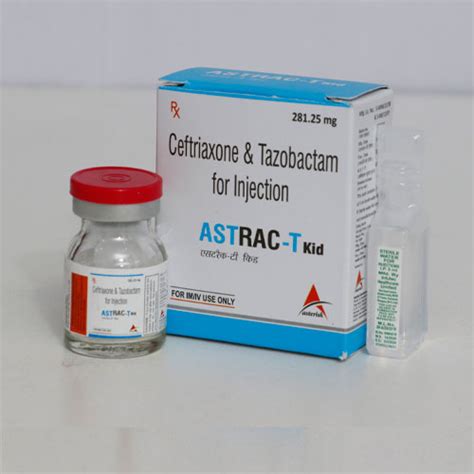 ASTRAC-T KID 281.25mg Injection Asterisk Laboratories India Pvt. Ltd.
