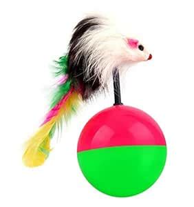 Buy Cat Tails Swat and Bat Moving Mouse Wobbler Toy Online at Low ...