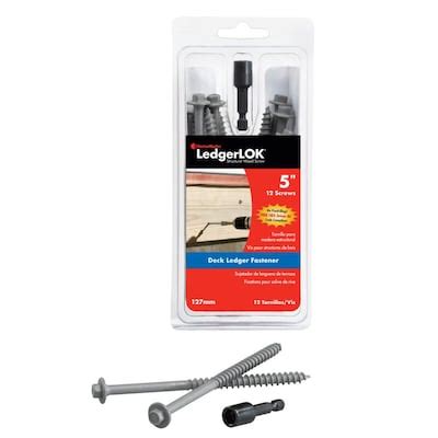 LedgerLOK by FastenMaster Lag Screws at Lowes.com