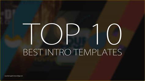 Image result for Create Intro Templates