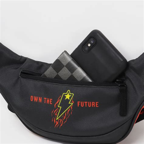 Black Slinger For Men & Women - Buy Expandable Flame Print Slinger