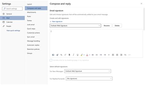How To Create Signature Block In Outlook Email - Printable Forms Free ...