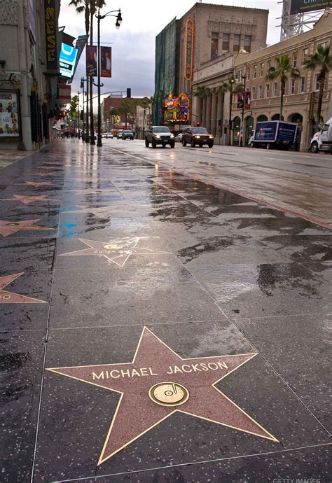Stelle Della Hollywood Walk Of Fame Michael Jackson