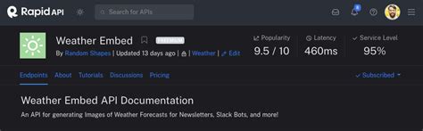 Image result for Add API Weather Channel to Your URL