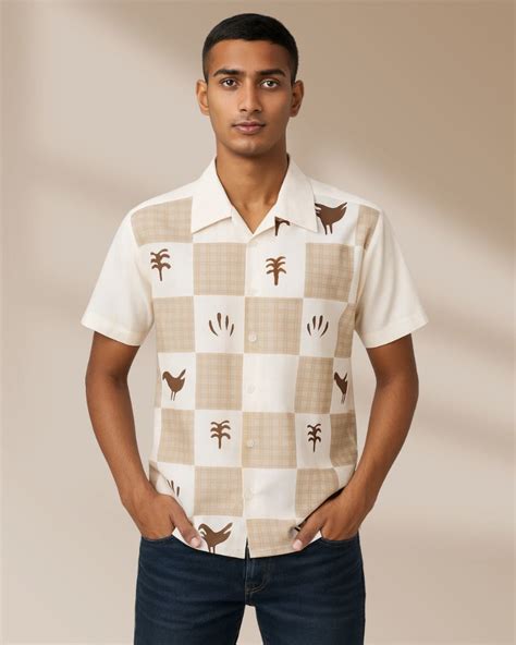 Checkerboard Symbols Shirt – London Prints