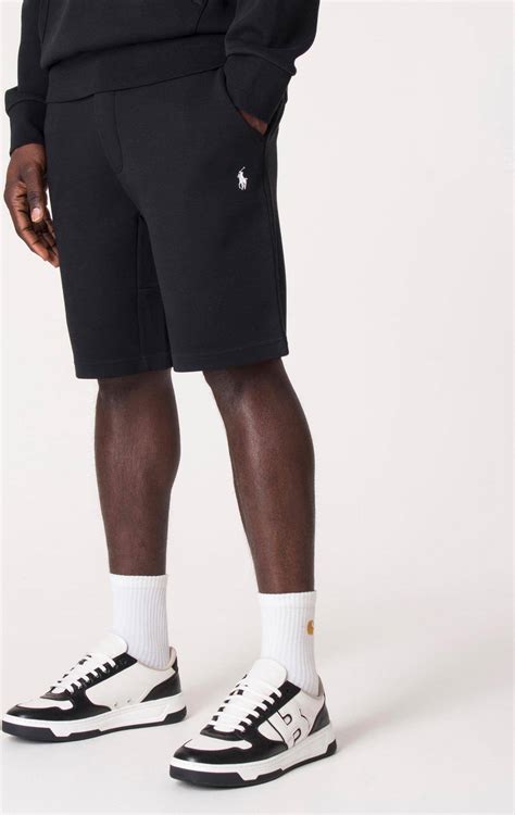 Polo Ralph Lauren Double Knit Sweatshorts Black • Pris