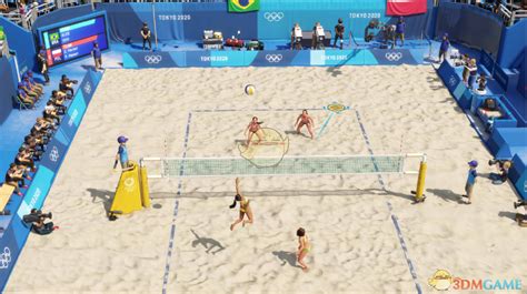 2020东京奥运官方授权游戏沙滩排球怎么玩_沙滩排球操作方法介绍_3DM单机