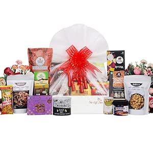 The Gift Tree Healthy Snacks Gift Hamper | Green Tea, Protein Spread ...