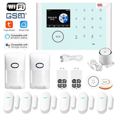 RADIONICS CS118 WiFi+GSM+GPRS 3 in 1 Network Intelligent Home Alarm ...