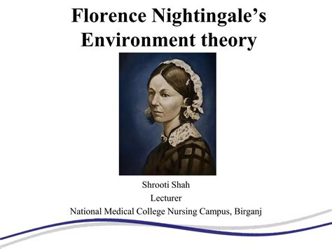 Florence nightingale's environment theory | PPTX