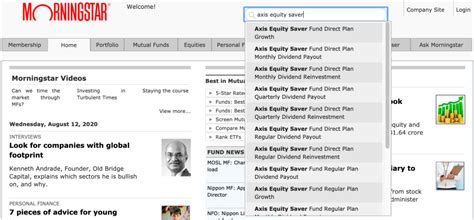 Get MUTF_IN codes for mutual fund to use in GOOGLEFINANCE function in ...