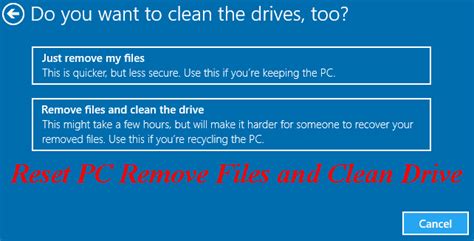 Reset Computer and Keep Files 的图像结果