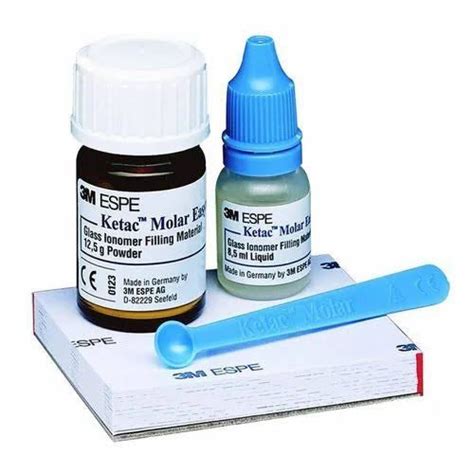 3M ESPE Ketac Molar Glass Ionomer Cement - Premium GIC Filling (56653 ...