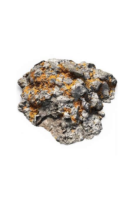 LotPixel - Ground Mossy Rock 3D Model 120