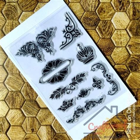 Borders & Corners - Clear Stamp – Crafteroof