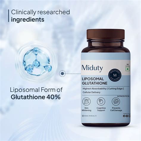 Best Glutathione Tablets Supplement in India | Liposomal Form