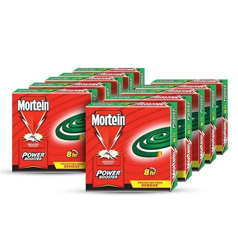 Mortein Power Booster 8hrs Coil - Pack of 10 | Mosquito Repellent ...