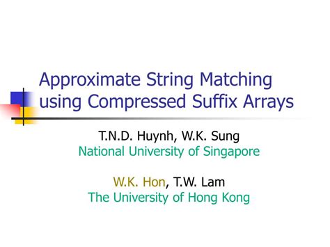 Image result for Approximate String Examples