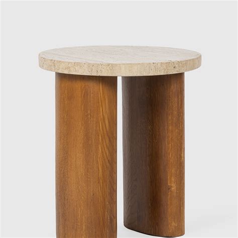 Kanta Stone Side Table – Contrast Living