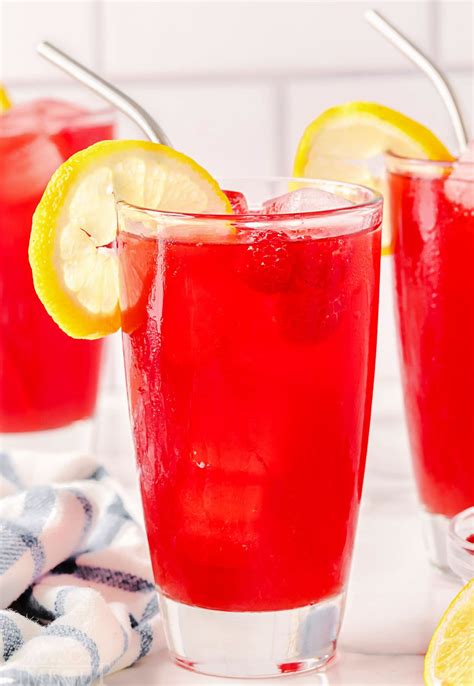 Raspberry Iced Tea - Mom On Timeout