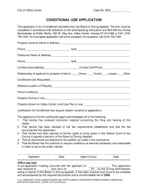 Fillable Online Conditional Use Permit Process Guide - City of Chula ...