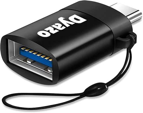 Ambrane USB Type C Male to USB Female OTG Adapter, Compatible with ...