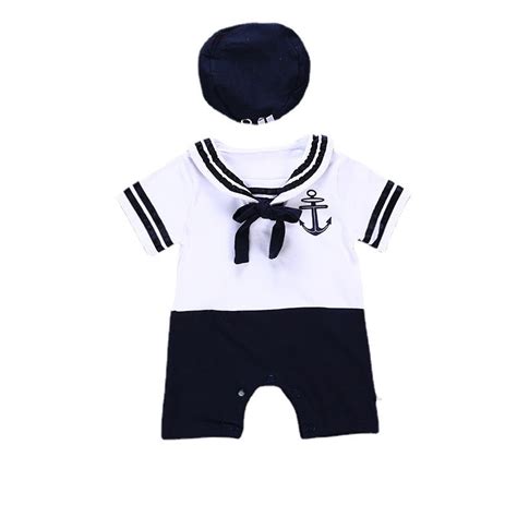 Babymoon Mediterranean Sailor Outfit | Romper with Hat | Beach Sea Sty ...