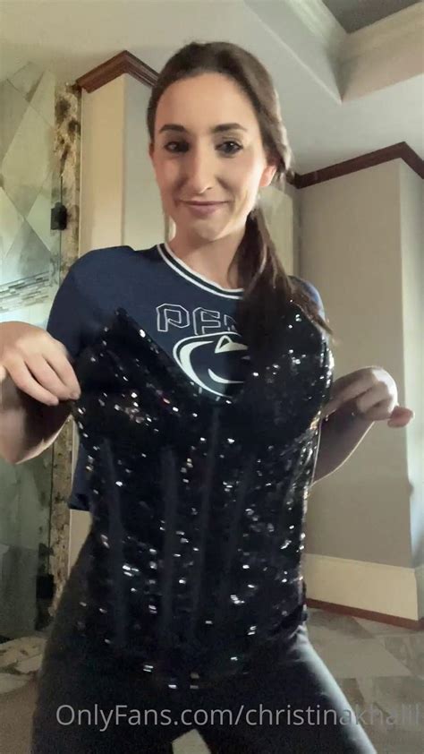 Christina Khalil Halloween Try On Onlyfans Video Leaked - OnlyFans Leaked Nudes