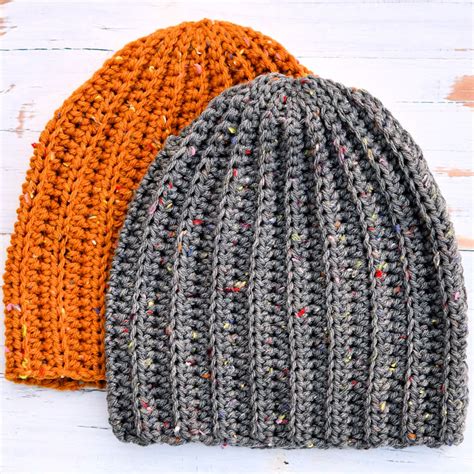 Easy Crochet Beanie Pattern For Men Easy Men's Crochet Beanie Pattern,