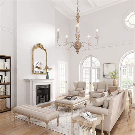 french country chandeliers for dining room