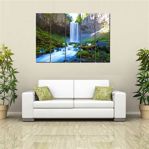 999STORE forest and river painting for wall decor Forest River wall art ...