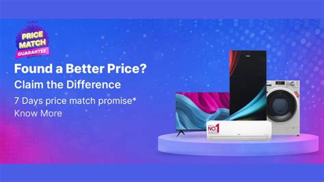 Flipkart large appliances ‘Price Match Guarantee' campaign last day on ...