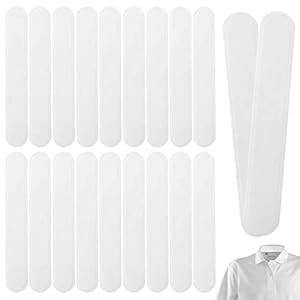 Buy HANNEA® 20pcs Collar Protector Sweat Pads - White Collar Grime ...