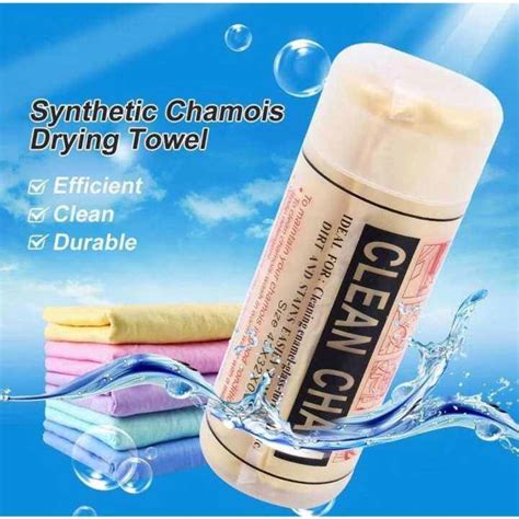 Car Magic Towel Clean Cham Cleaning Cloth Super Absorbent Chamois ...