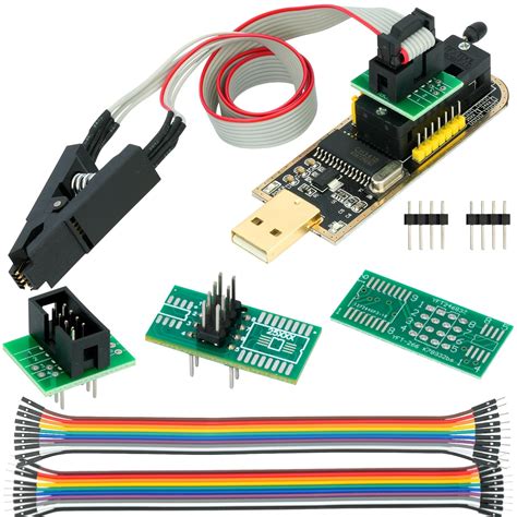 Wwzmdib Ch341a Eeprom Bios Programmer Spi I2c Soic8 Sop8 Clip ...