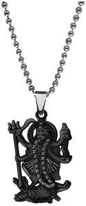 AFH Goddess Kali/Maa Kali/Mahakali Grey Locket Stainless Steel Chain ...
