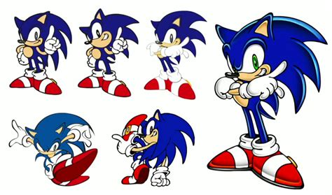 Never Before Seen Concept Art of Sonic Characters Shown - Sonic Retro